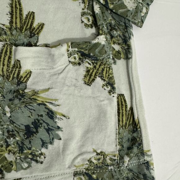 Kate Quinn Cactus Flower Long Sleeve Pocket Boxy Tee Shirt Bamboo Size 5Y - Picture 3 of 5